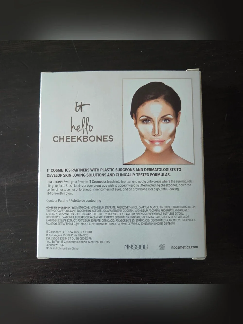 New IT Cosmetics Contour Brush & Duo Palette